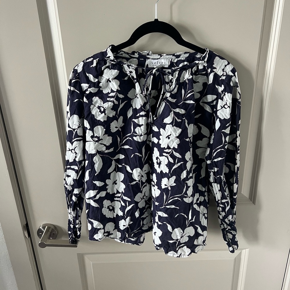 Floral Cotton Blouse